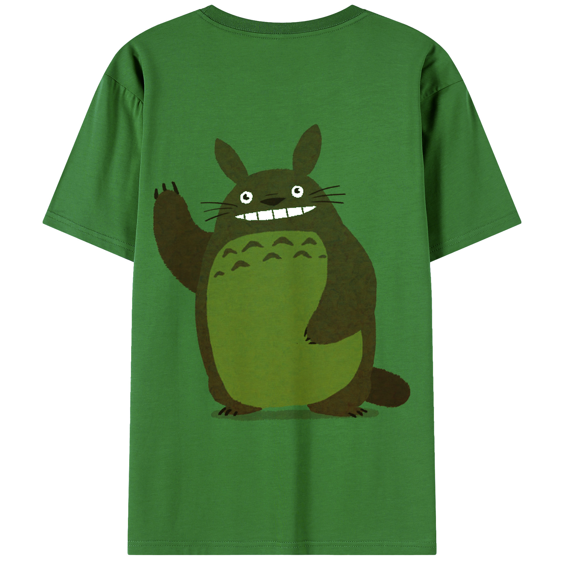 （画像用） となりのトトロ 草壁メイ 草壁サツキ My Neighbor Totoro Satsuki Kusakabe Mei Kusakabe レディース半袖Tシャツ(バックプリント)